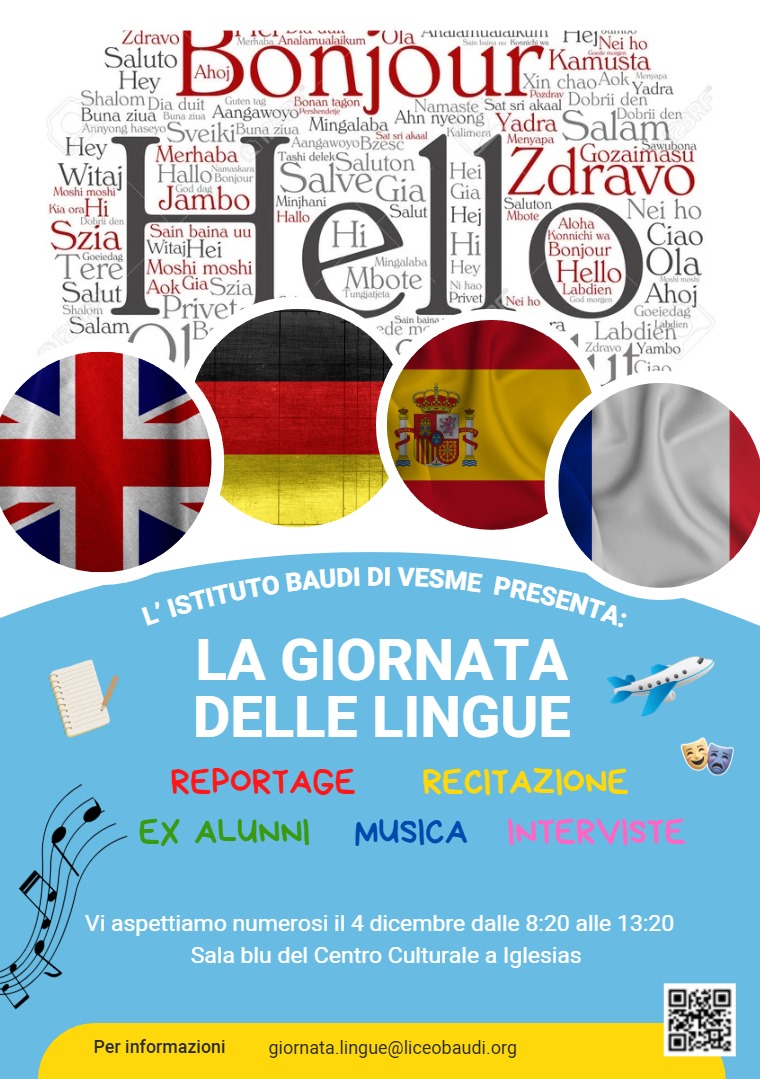 Locandina Giornata Lingue 2025 26